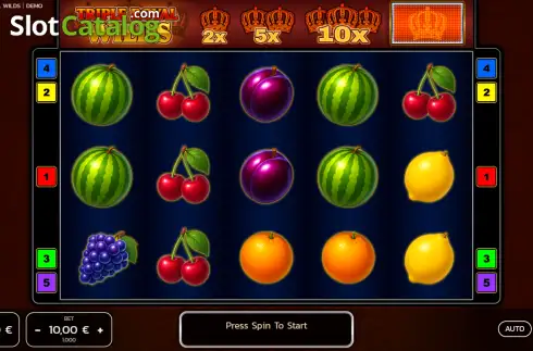 Οθόνη2. Triple Royal Wilds Κουλοχέρης