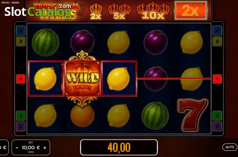 Οθόνη3. Triple Royal Wilds Κουλοχέρης