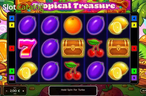 Οθόνη2. Tropical Treasure (TipTop) Κουλοχέρης
