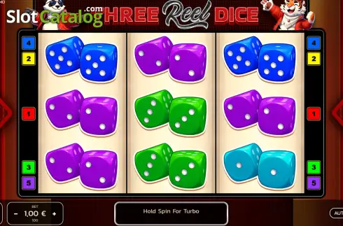 Οθόνη2. Three Reel Dice Κουλοχέρης