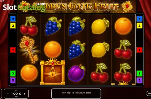 Οθόνη2. Golden Gate Fruit Κουλοχέρης