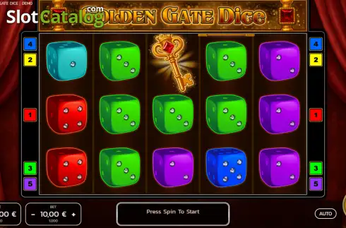Οθόνη2. Golden Gate Dice Κουλοχέρης