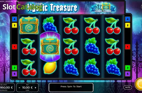 Οθόνη2. Mystic Treasure Κουλοχέρης