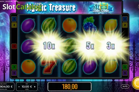 Οθόνη3. Mystic Treasure Κουλοχέρης