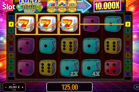 Οθόνη3. Fruit Play Dice Κουλοχέρης
