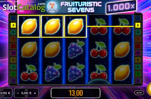 Οθόνη3. Fruturistic Sevens Κουλοχέρης