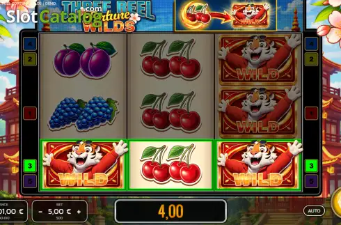 Οθόνη3. Three Reel Fortune Wilds Κουλοχέρης