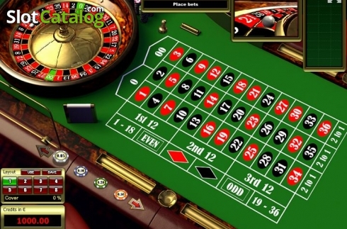 Οθόνη2. American Roulette (Tom Horn Gaming) Κουλοχέρης