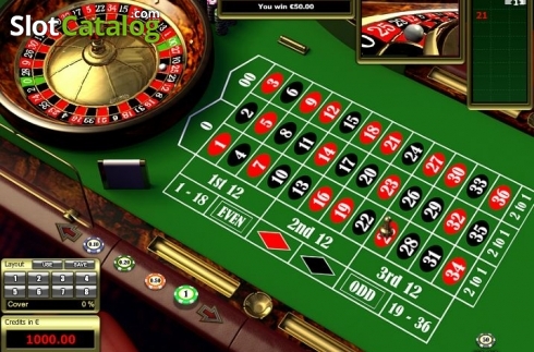 Οθόνη5. American Roulette (Tom Horn Gaming) Κουλοχέρης