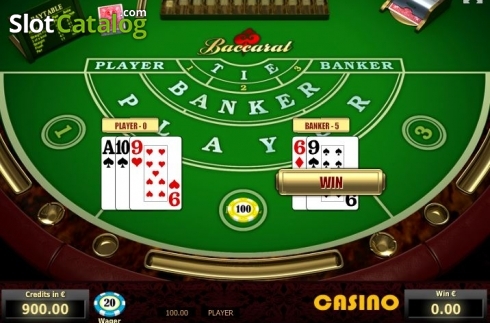 Οθόνη3. Baccarat (Tom Horn Gaming) Κουλοχέρης