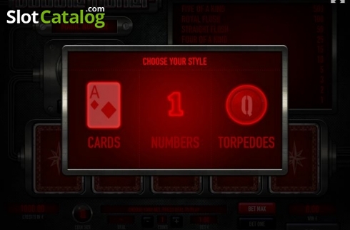Οθόνη2. Double Poker (Tom Horn Gaming) Κουλοχέρης