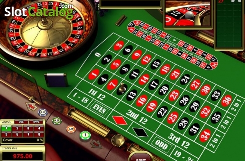 Οθόνη5. European Roulette (Tom Horn Gaming) Κουλοχέρης