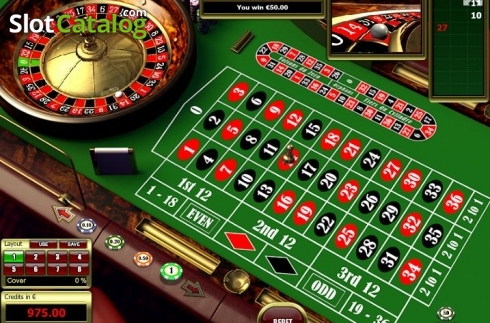 Οθόνη6. European Roulette (Tom Horn Gaming) Κουλοχέρης