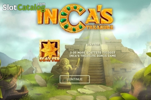 Οθόνη2. Inca's Treasure Κουλοχέρης
