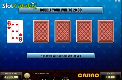 Οθόνη4. Deuces Wild Poker 4 Hand Κουλοχέρης