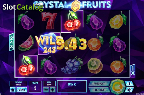 Οθόνη3. 243 Crystal Fruits Reversed Κουλοχέρης 