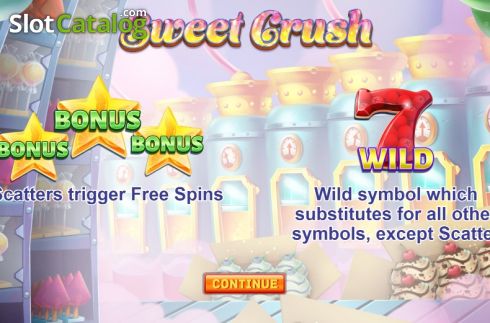 Οθόνη2. Sweet Crush (Tom Horn Gaming) Κουλοχέρης