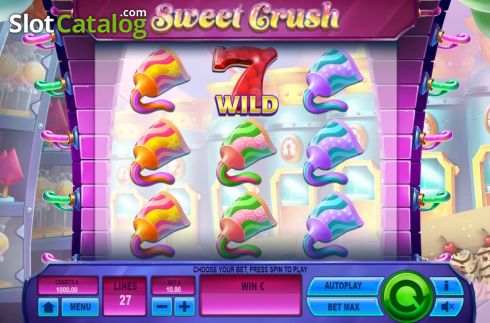 Οθόνη3. Sweet Crush (Tom Horn Gaming) Κουλοχέρης