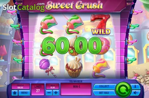 Οθόνη4. Sweet Crush (Tom Horn Gaming) Κουλοχέρης