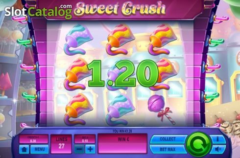 Οθόνη6. Sweet Crush (Tom Horn Gaming) Κουλοχέρης