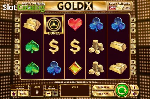 Οθόνη2. Gold X Κουλοχέρης