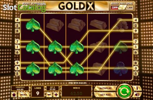Οθόνη4. Gold X Κουλοχέρης
