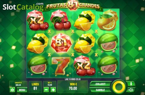 Οθόνη5. 81 Frutas Grandes Κουλοχέρης 