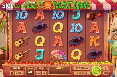Οθόνη2. La Tomatina (Tom Horn Gaming) Κουλοχέρης