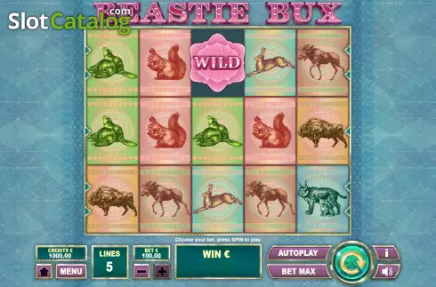 Οθόνη2. Beastie Bux Κουλοχέρης