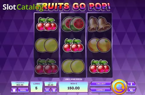 Οθόνη3. Fruits Go Pop Κουλοχέρης