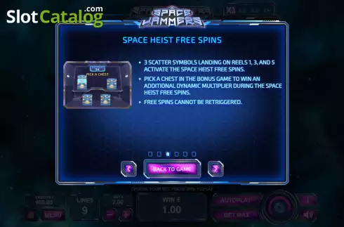 Οθόνη7. Spacejammers Κουλοχέρης