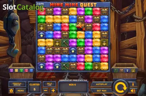 Οθόνη2. Mine Mine Quest Κουλοχέρης 