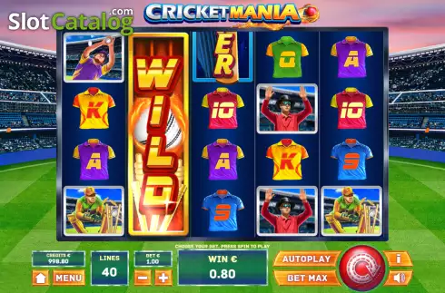 Οθόνη3. Cricket Mania Κουλοχέρης