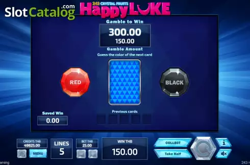 Οθόνη5. 243 Crystal Fruits HappyLuke Κουλοχέρης