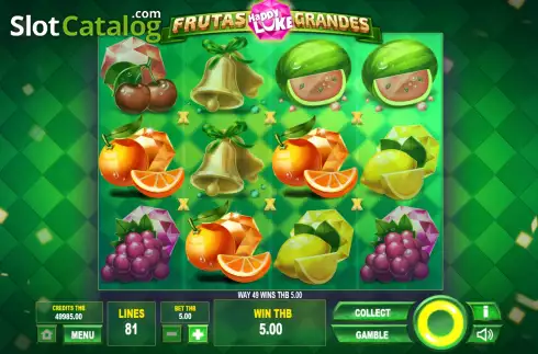 Οθόνη4. 81 Frutas Grandes HappyLuke Κουλοχέρης 