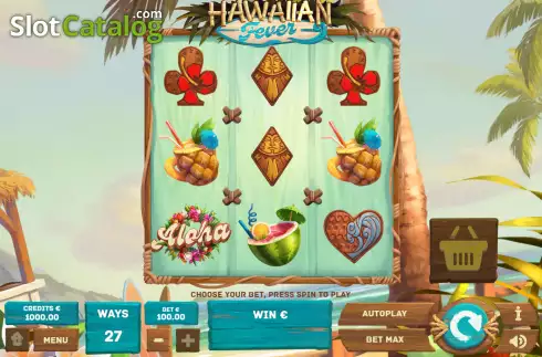 Οθόνη3. Hawaiian Fever Κουλοχέρης
