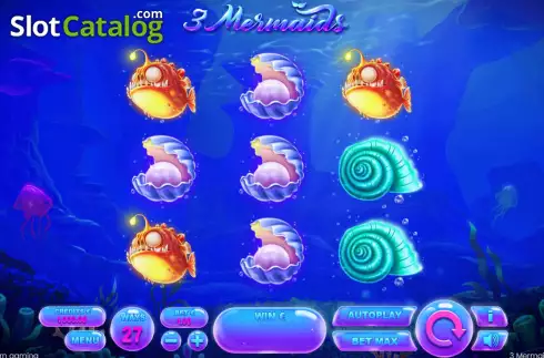 Οθόνη2. 3 Mermaids Κουλοχέρης 