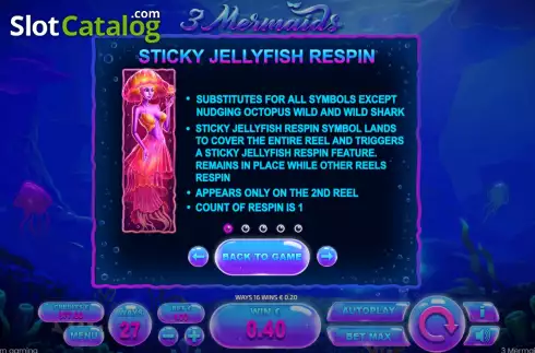 Οθόνη5. 3 Mermaids Κουλοχέρης 