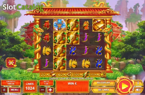 Οθόνη3. Wild Dragon's Fortune Κουλοχέρης