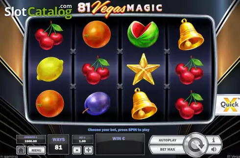Οθόνη3. 81 Vegas Magic Κουλοχέρης