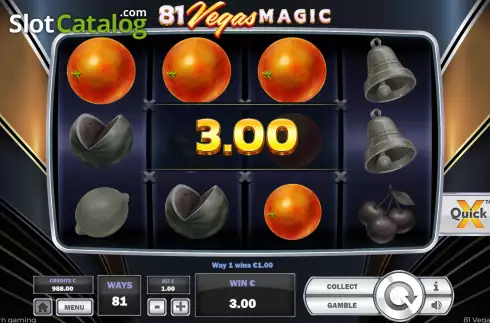Οθόνη5. 81 Vegas Magic Κουλοχέρης