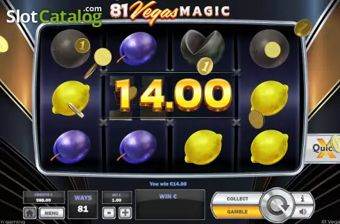 Οθόνη6. 81 Vegas Magic Κουλοχέρης