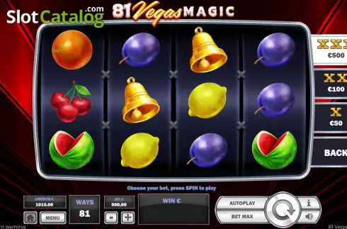 Οθόνη8. 81 Vegas Magic Κουλοχέρης