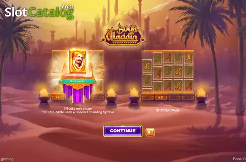 Οθόνη2. Book of Aladdin Κουλοχέρης