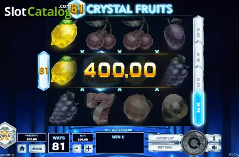 Οθόνη3. 81 Crystal Fruits Κουλοχέρης