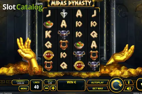 Οθόνη2. Midas Dynasty Κουλοχέρης