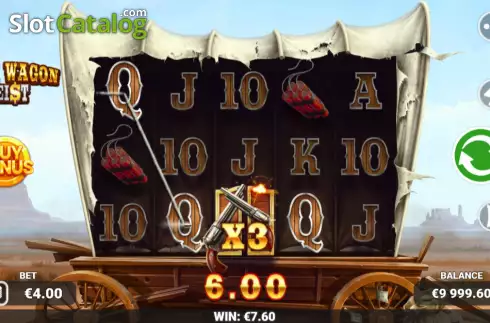Οθόνη3. Bank Wagon Heist Κουλοχέρης