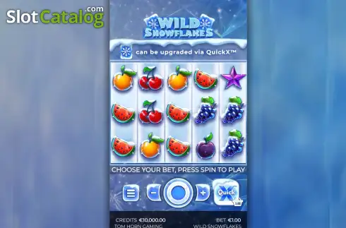 Οθόνη2. Wild Snowflakes Κουλοχέρης