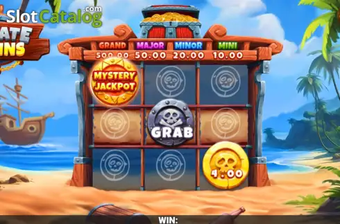 Οθόνη2. Pirate Coins Κουλοχέρης