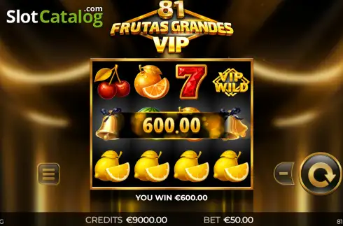 Οθόνη3. 81 Frutas Grandes VIP Κουλοχέρης